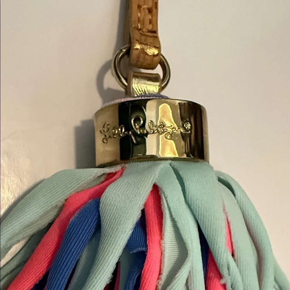 Lilly Pulitzer Multicolor Tassel Bag Charm - Picture 2 of 6